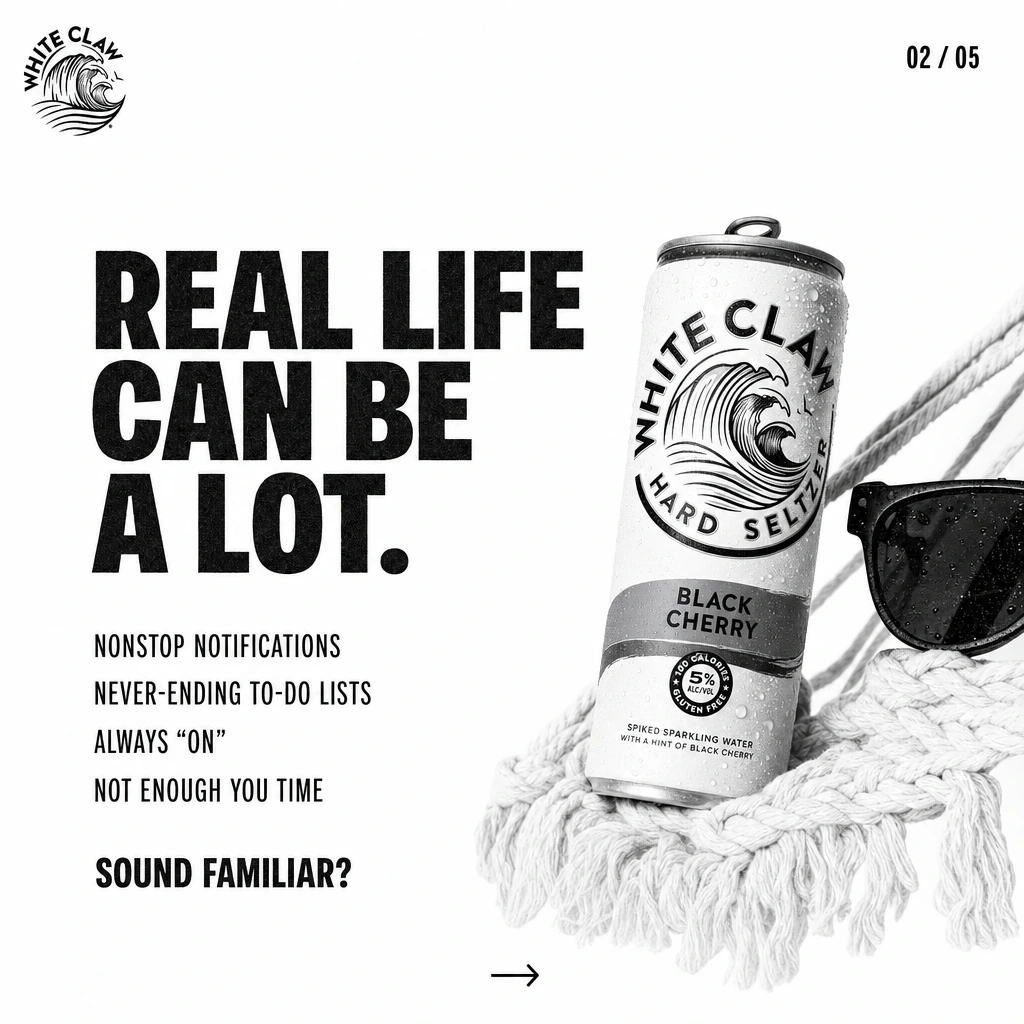 Escape reality. Crack a Claw. — slide 2 of 5