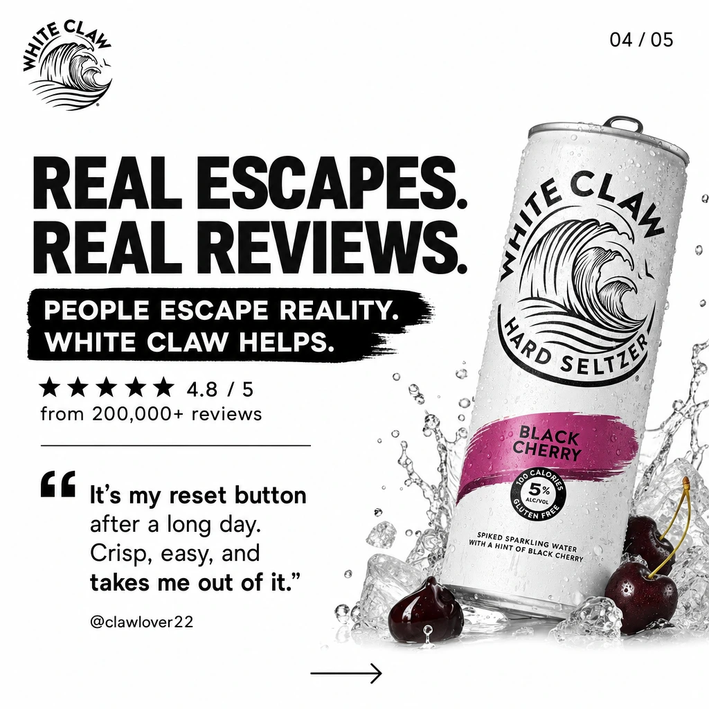 Escape reality. Crack a Claw. — slide 4 of 5