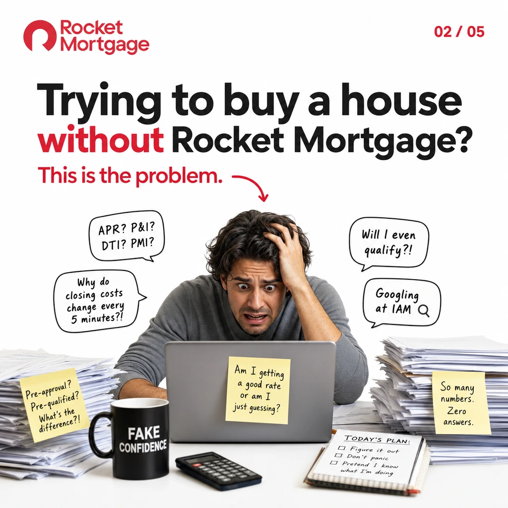 Buying a house without Rocket Mortgage? Good luck. — slide 2 of 5