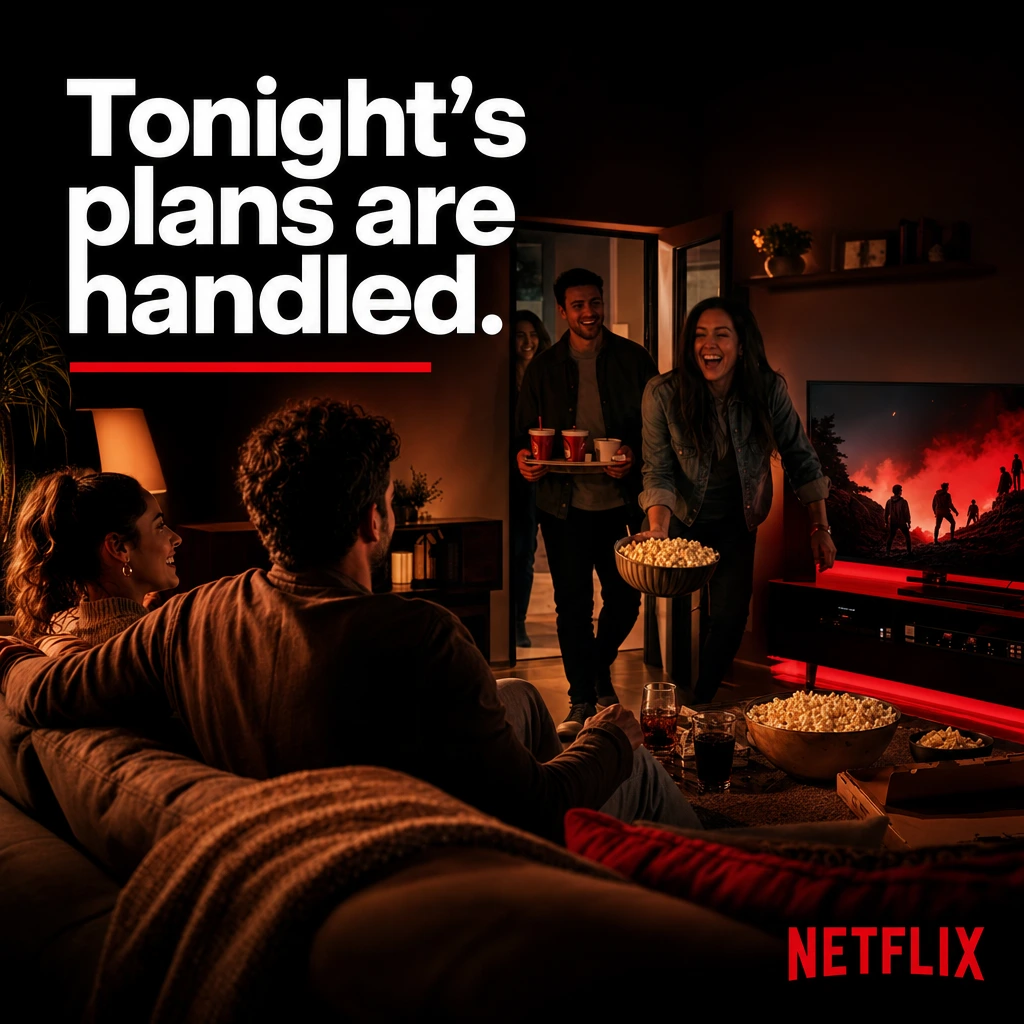 Tonight's plans are handled. — slide 1 of 5