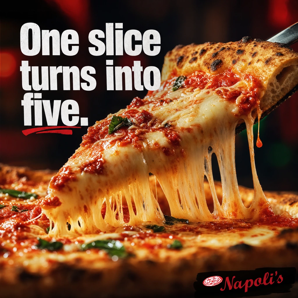 You weren't supposed to order tonight. — slide 2 of 5
