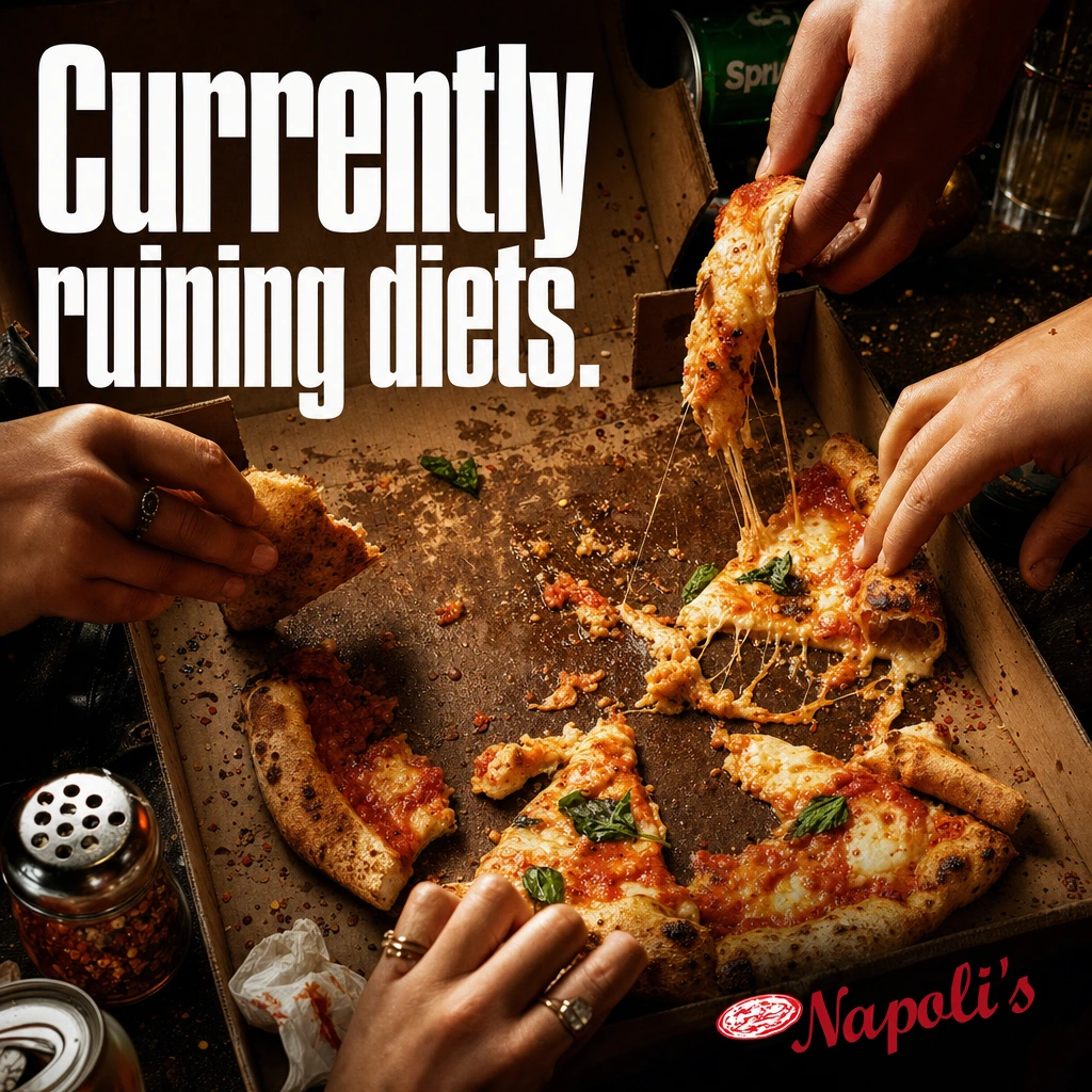 You weren't supposed to order tonight. — slide 4 of 5
